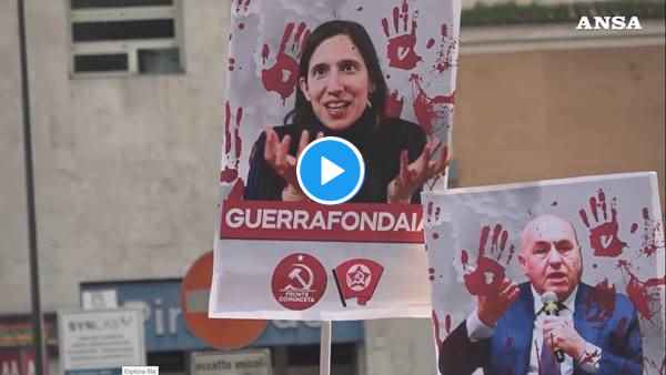 Protesta A Roma Contro Le Guer