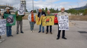 Protesta A Sulmona Contro La C