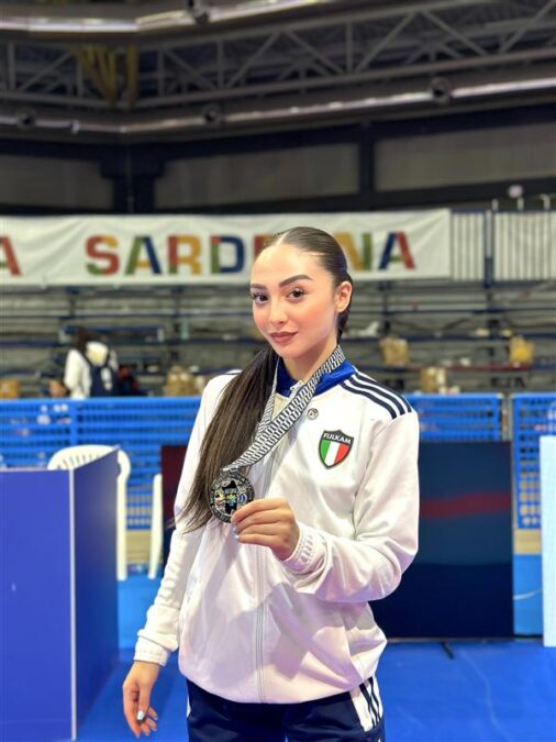 Rebecca Ortu conquista l’argento ai campionati internazionali del Mediterraneo a Ladispoli