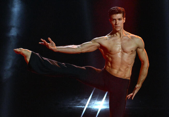 Roberto Bolle Celebra Trentan