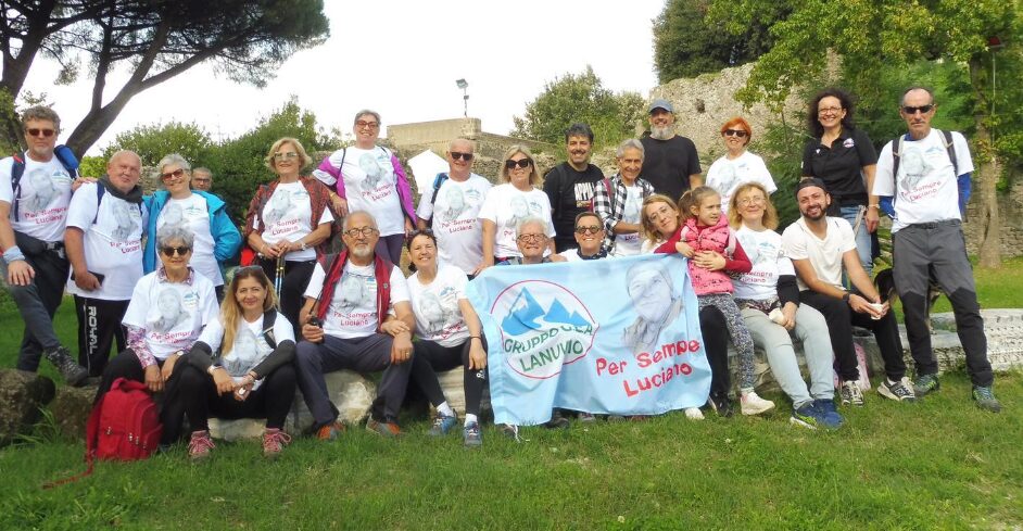 Lanuvio: grande successo per la Giornata Nazionale del Trekking Urbano con il “I Memorial Luciano Grassi”