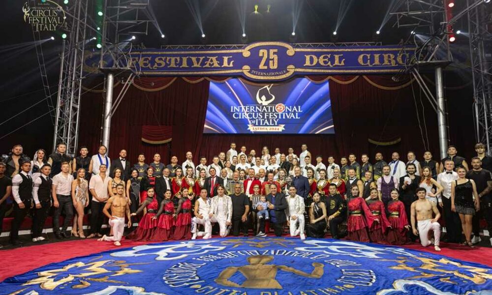 Successo per la 25ª edizione dell’International Circus Festival of Italy: artisti da tutto il mondo in scena a Latina