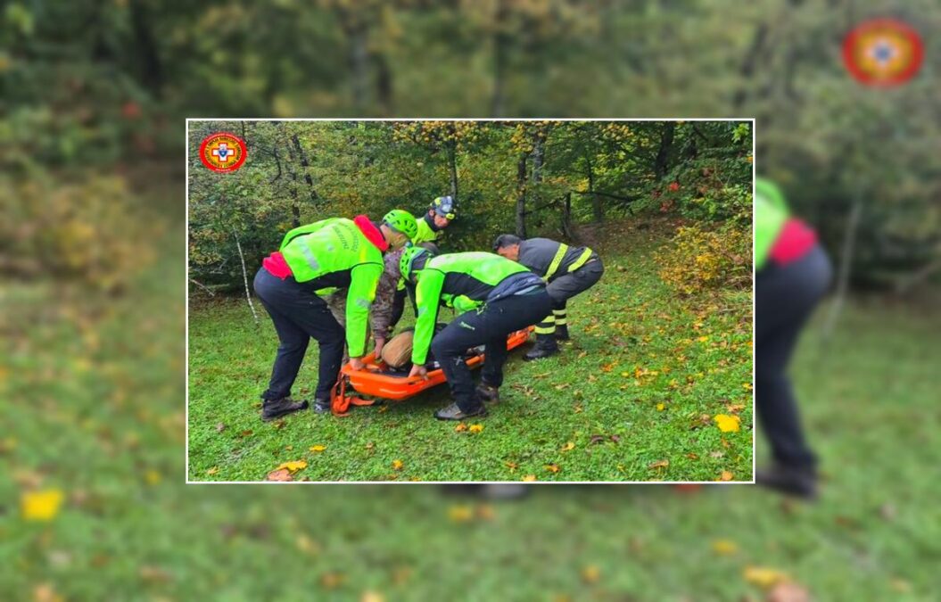 Malore durante la caccia: intervento del Soccorso Alpino ad Ascoli Piceno