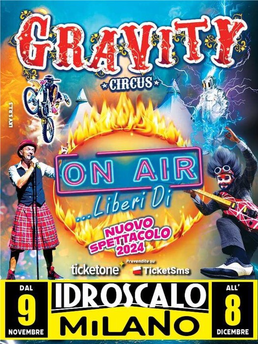 Al via la quarta edizione dello spettacolo di Gravity Circus all’Idroscalo di Milano