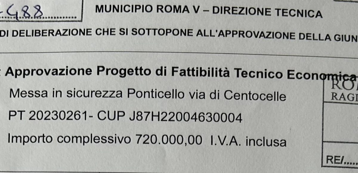 Approvati progetti cruciali per la sicurezza e l’infrastruttura nel Municipio V di Roma