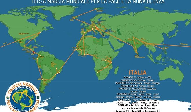 Arriva A Roma La Marcia Mondia