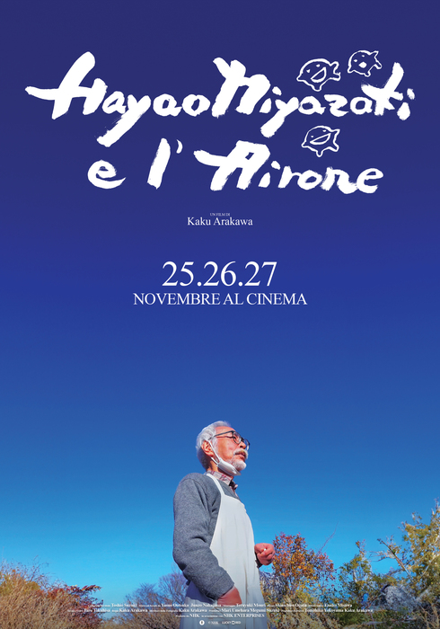 Arriva al cinema il documentario di Hayao Miyazaki: “Hayao Miyazaki e l’Airone”