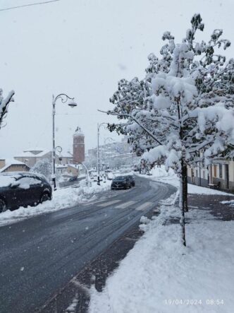 Arrivo dell27aria fredda in Ita