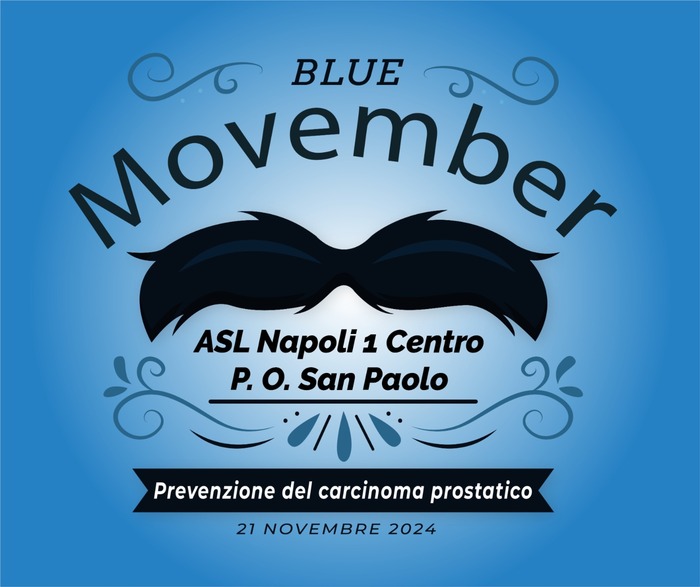 Campagna blue movember a napoli: visite gratuite per la prevenzione del tumore della prostata