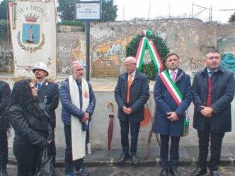 Cerimonia A Ercolano Per Ricor