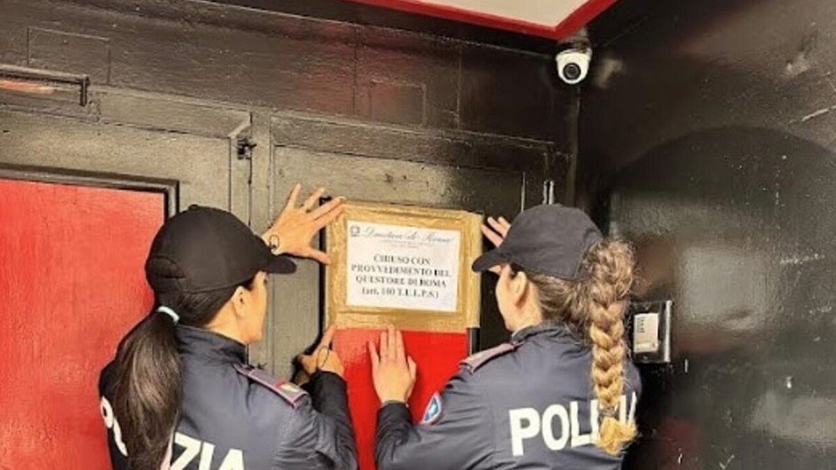 Chiusura temporanea di un locale a Roma: il Questore interviene per motivi di sicurezza pubblica