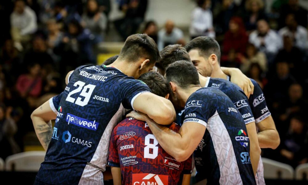 Cisterna Volley in campo per sfidare la Yuasa Battery Grottazzolina nella nona giornata di Superlega