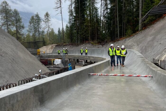 Cortina d’Ampezzo: completato il nuovo impianto di refrigerazione per la pista da bob in vista dei Giochi 2026