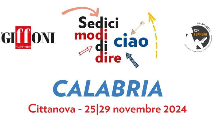 Cultura e creatività: il progetto ‘Sedici modi di dire ciao’ a Cittanova in Calabria