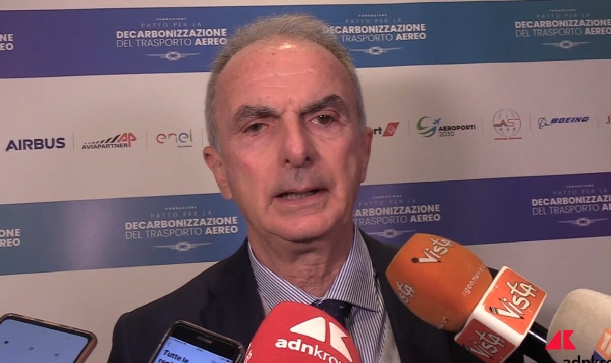 Decarbonizzazione del trasporto aereo: le parole del presidente Enac Pierluigi Di Palma