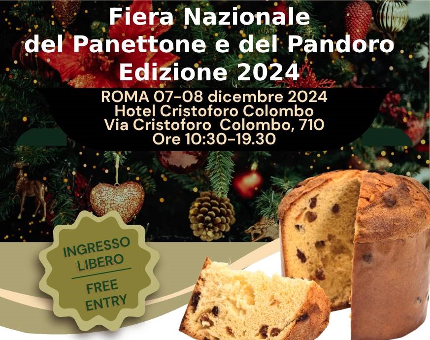 Fiera Nazionale del Panettone e del Pandoro 2024: un evento da non perdere a Roma