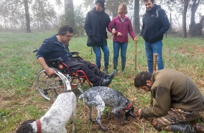 Frinco si prepara ad accogliere la prima tartufaia accessibile per persone con disabilità