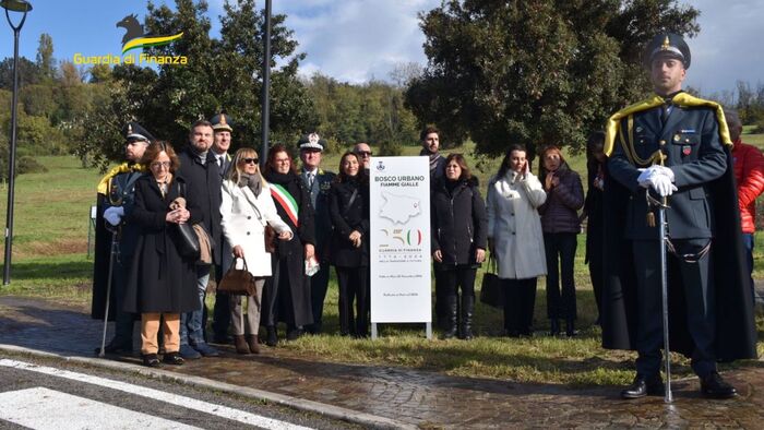 Gabicce Mare celebra il 250° anniversario della Guardia di Finanza con un nuovo bosco urbano