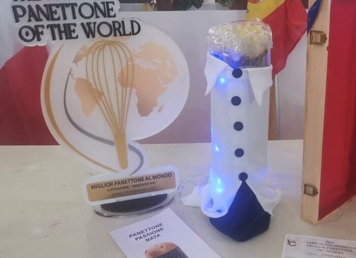 Il panettone di Domenico Manfredi: un omaggio a Pulcinella conquista il Campionato Mondiale