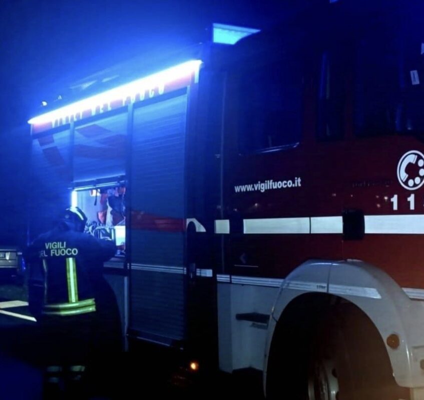 Incendio doloso a Sulmona: auto distrutta nella frazione Le Marane