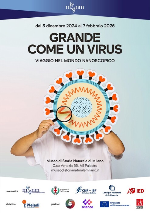 La mostra ‘Grande come un Virus’: un viaggio nel misterioso mondo dei virus al Museo di Storia Naturale di Milano