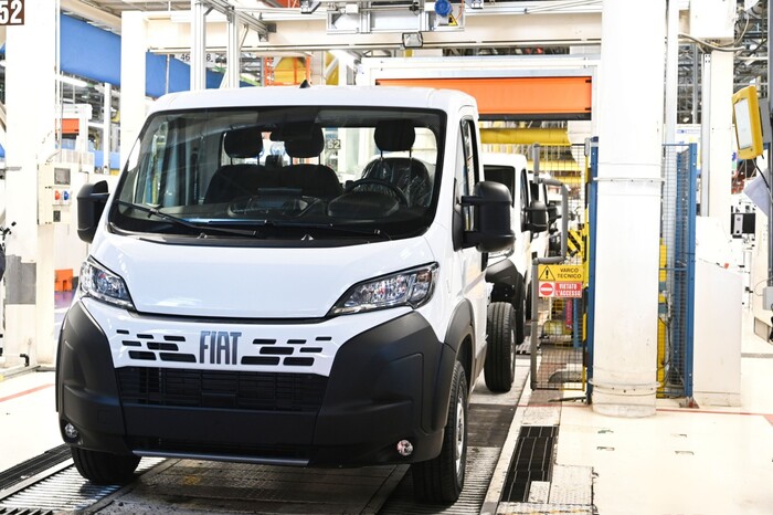 La produzione del nuovo Fiat Professional Ducato elettrico parte dallo stabilimento di Atessa in Abruzzo