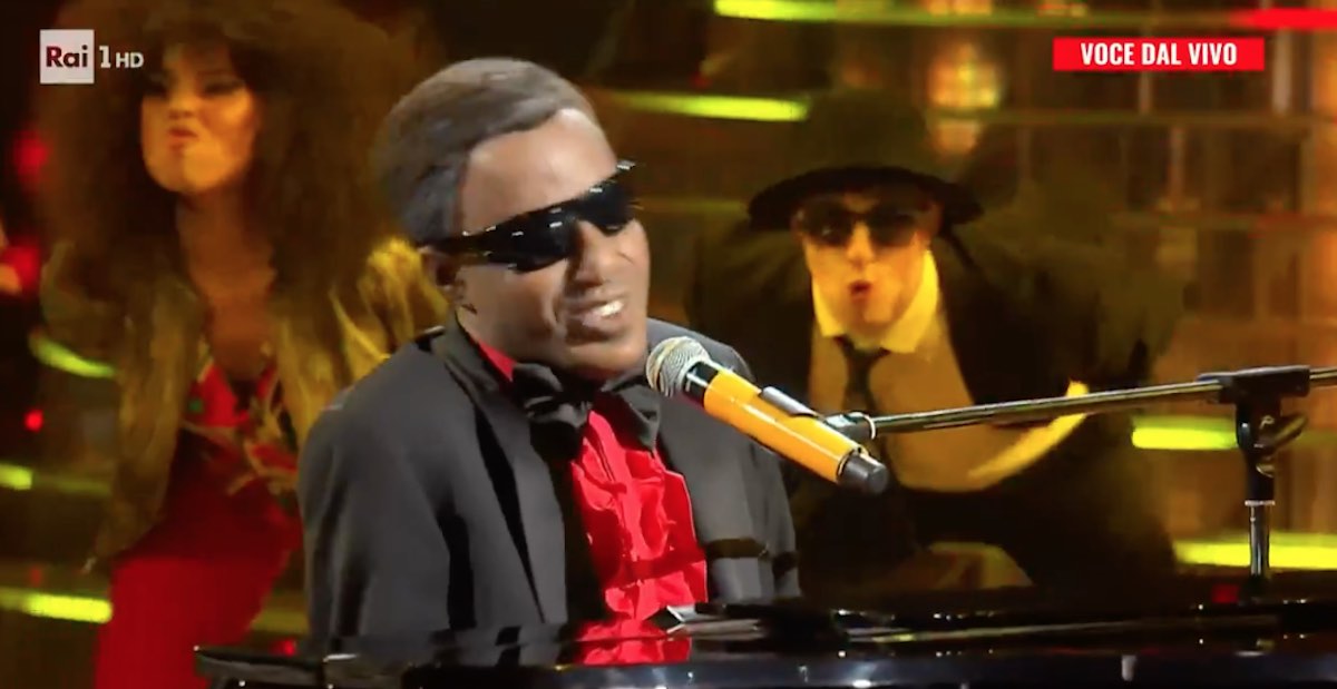 La semifinale di Tale e Quale Show 2024: Feisal Bonciani omaggia Ray Charles