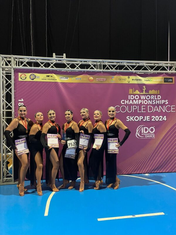 Lady Spritz conquista il secondo argento mondiale a Skopje: la danza è una questione di cuore