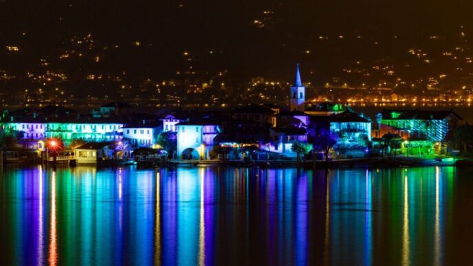 Le Isole Borromee si illuminan