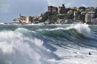 Mareggiata Intensa In Liguria3A