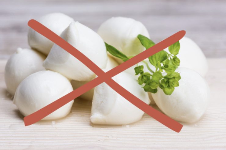 La mozzarella usarla per un altro tipo di pasta