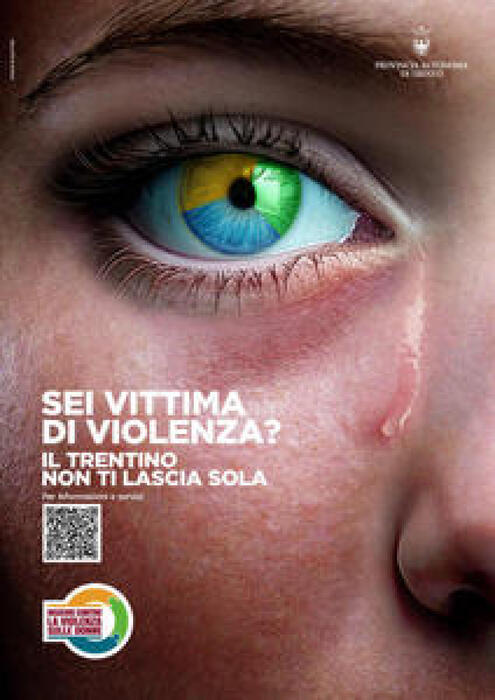 Nuova campagna di sensibilizzazione contro la violenza di genere in Trentino: ecco l’immagine simbolica