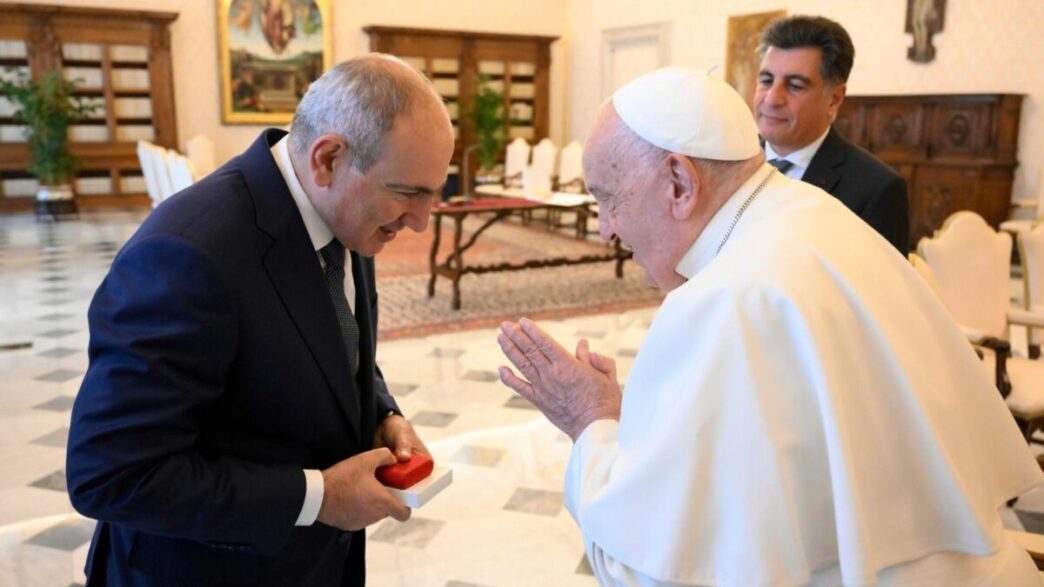 Pashinyan In Vaticano3A Un Inco