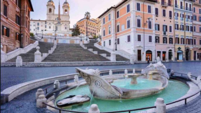 Vicino Piazza di Spagna si trova un angolo di bellezza che pochi conoscono