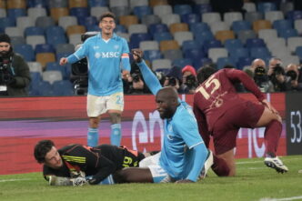 Roma E Napoli3A Il Gol Di Lukak