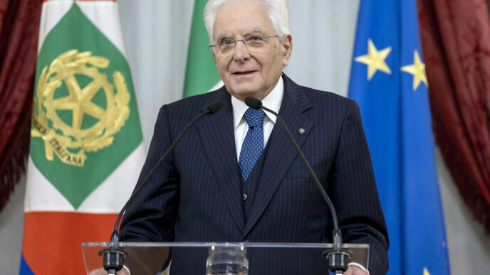 Sergio Mattarella ad Alessandr