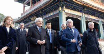 Sergio Mattarella E Xi Jinping