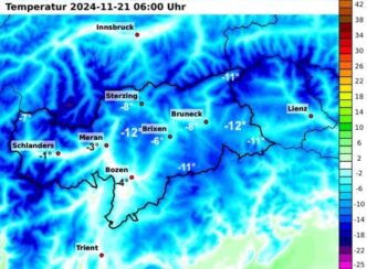 Temperature In Calo In Alto Ad 1