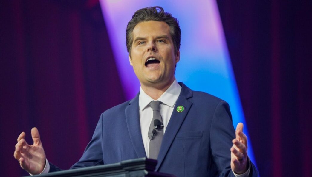 Trump Nomina Matt Gaetz Come P