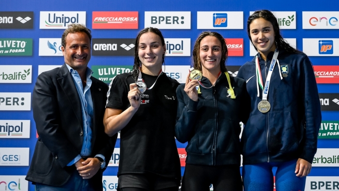 Valentina Procaccini conquista il bronzo agli Assoluti Invernali Open di nuoto a Riccione