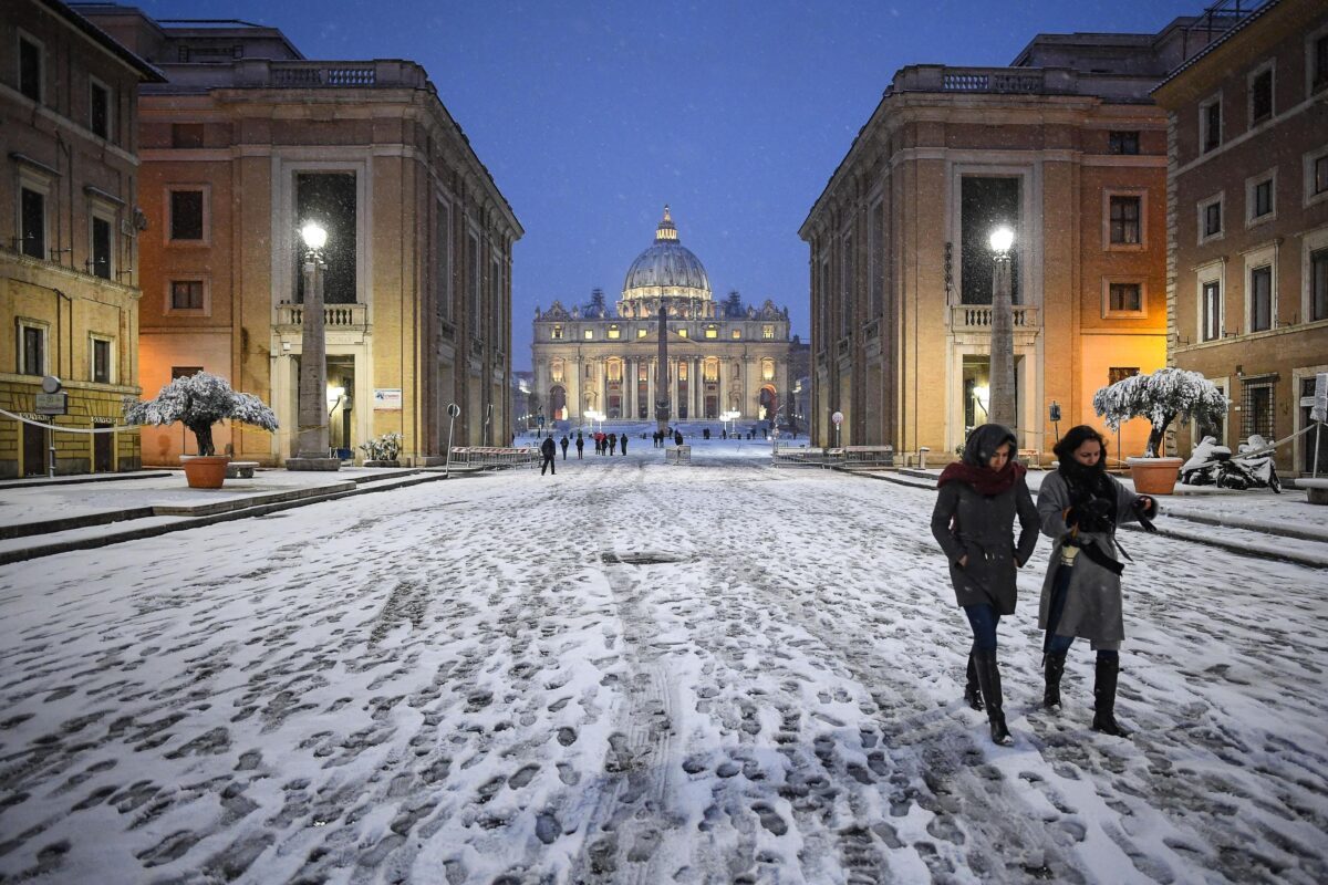 neve a roma