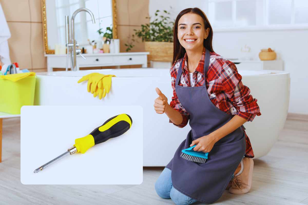 Bagno perfettamente disinfettato grazie al trucco del cacciavite: così proteggo davvero la mia salute