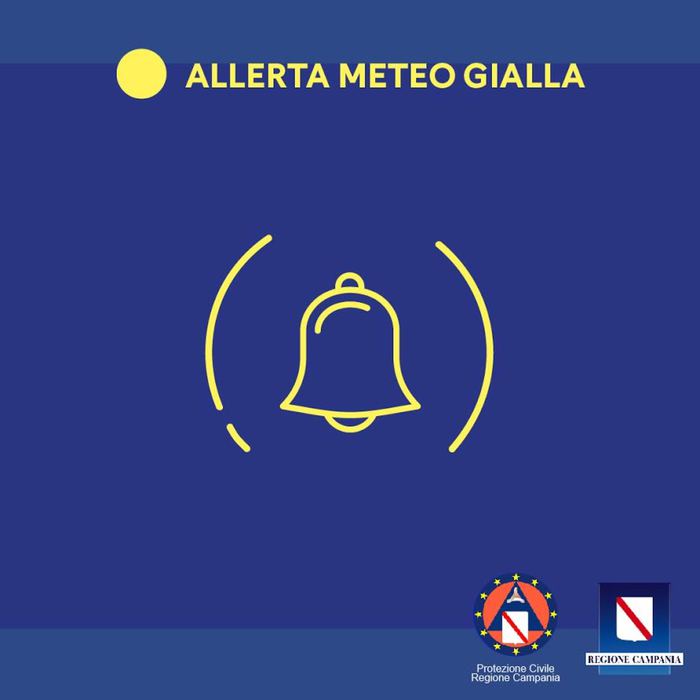 Allerta meteo gialla in Campan