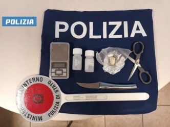 Arresto per traffico di droga