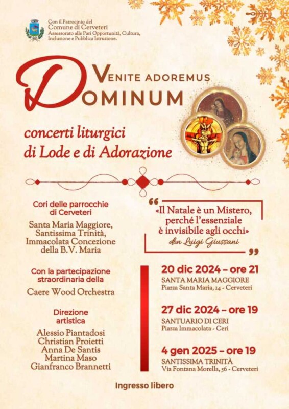 Concerti natalizi a Cerveteri3A