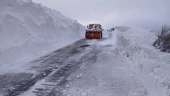 Emergenza neve nel Maceratese3A