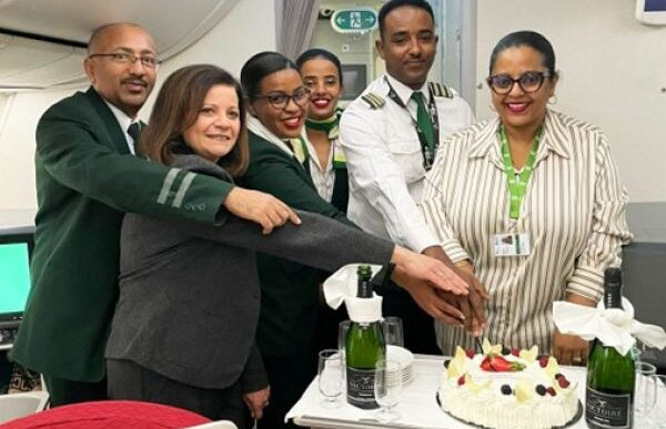 Ethiopian Airlines aumenta i v