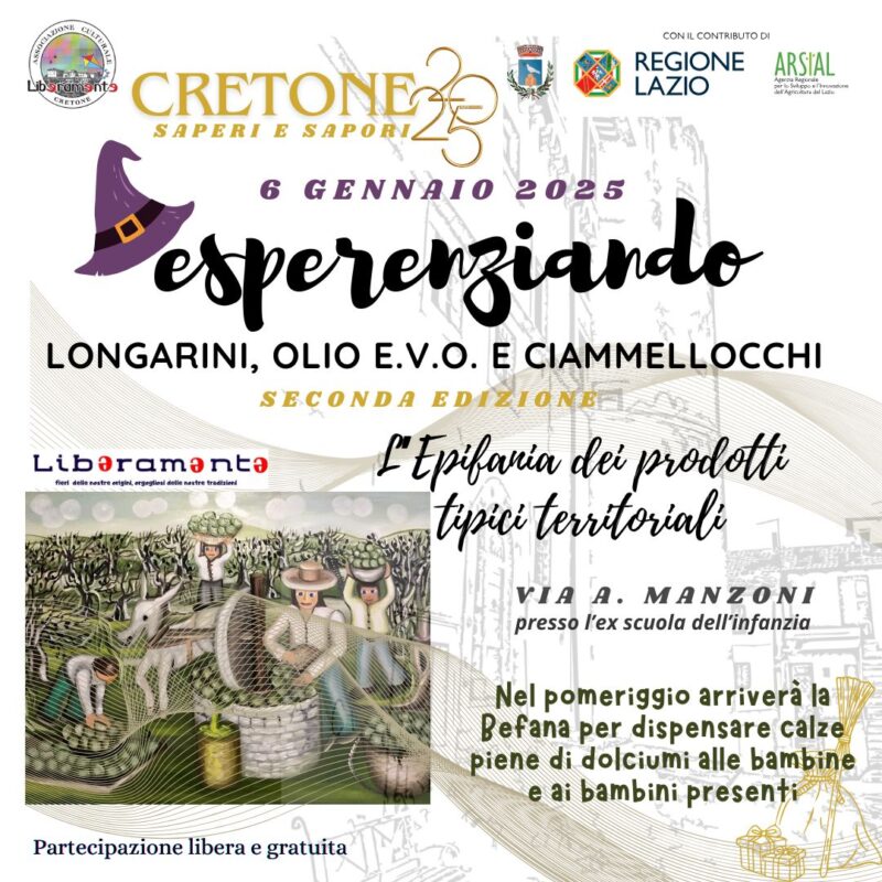 Eventi e tradizioni a Cretone3A