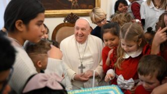 Festa di Natale con Papa Franc