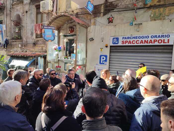 Flash mob a Forcella3A la rispo